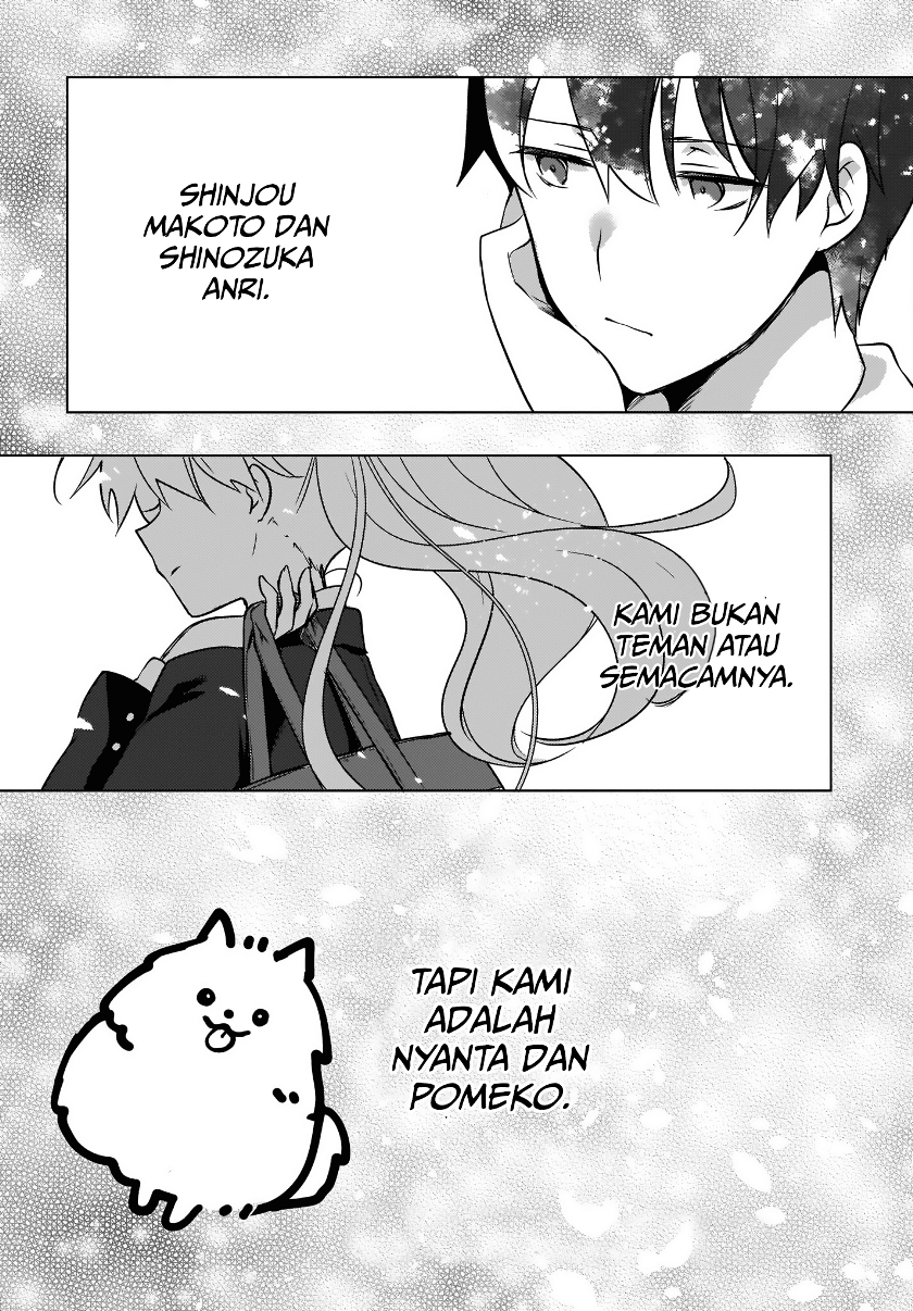 Nyanta to Pomeko “Imasara Shinjite Iru to Iwarete mo Mou Teokureda” Chapter 05 Gambar 20