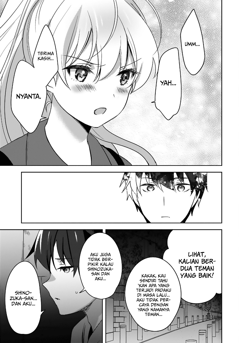 Nyanta to Pomeko “Imasara Shinjite Iru to Iwarete mo Mou Teokureda” Chapter 05 Gambar 3