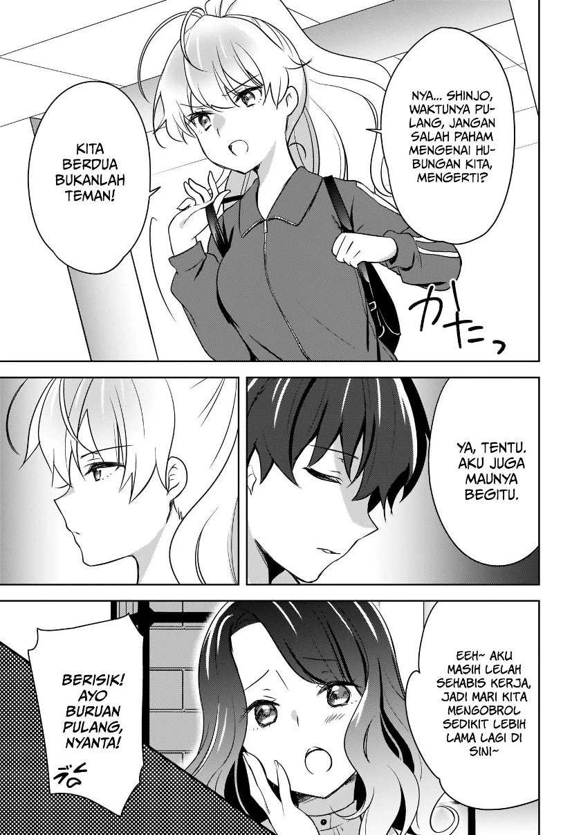 Nyanta to Pomeko “Imasara Shinjite Iru to Iwarete mo Mou Teokureda” Chapter 04 Gambar 20