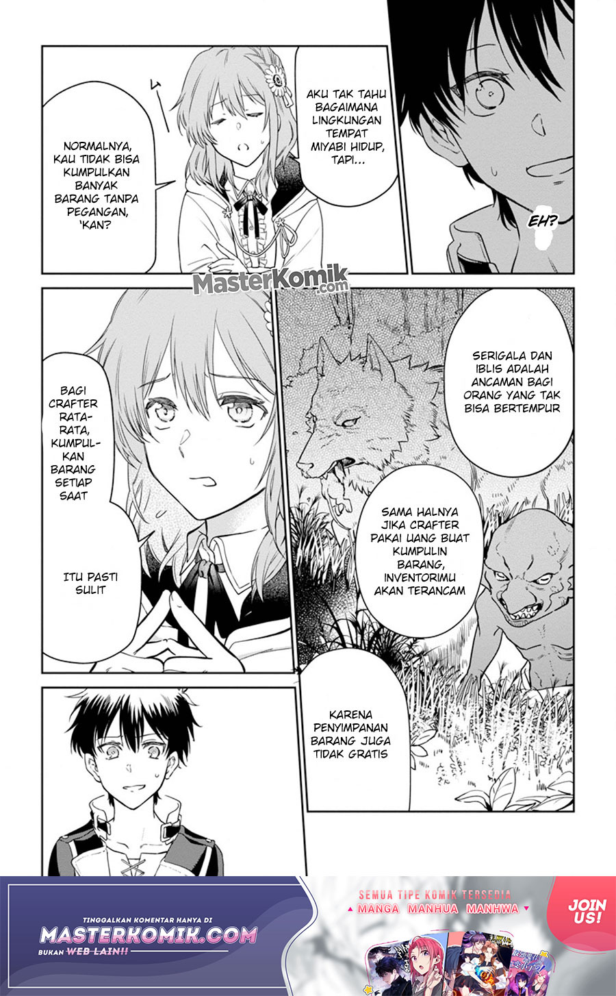 Isekai Craft Gurashi Jiyu Kimamana Seisan Shoku No Honobono Slow Life Chapter 05.1 Gambar 12