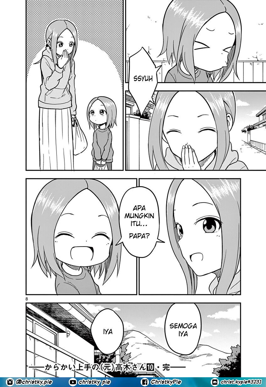 Karakai Jouzu no (Moto) Takagi-san Chapter 129 Gambar 8