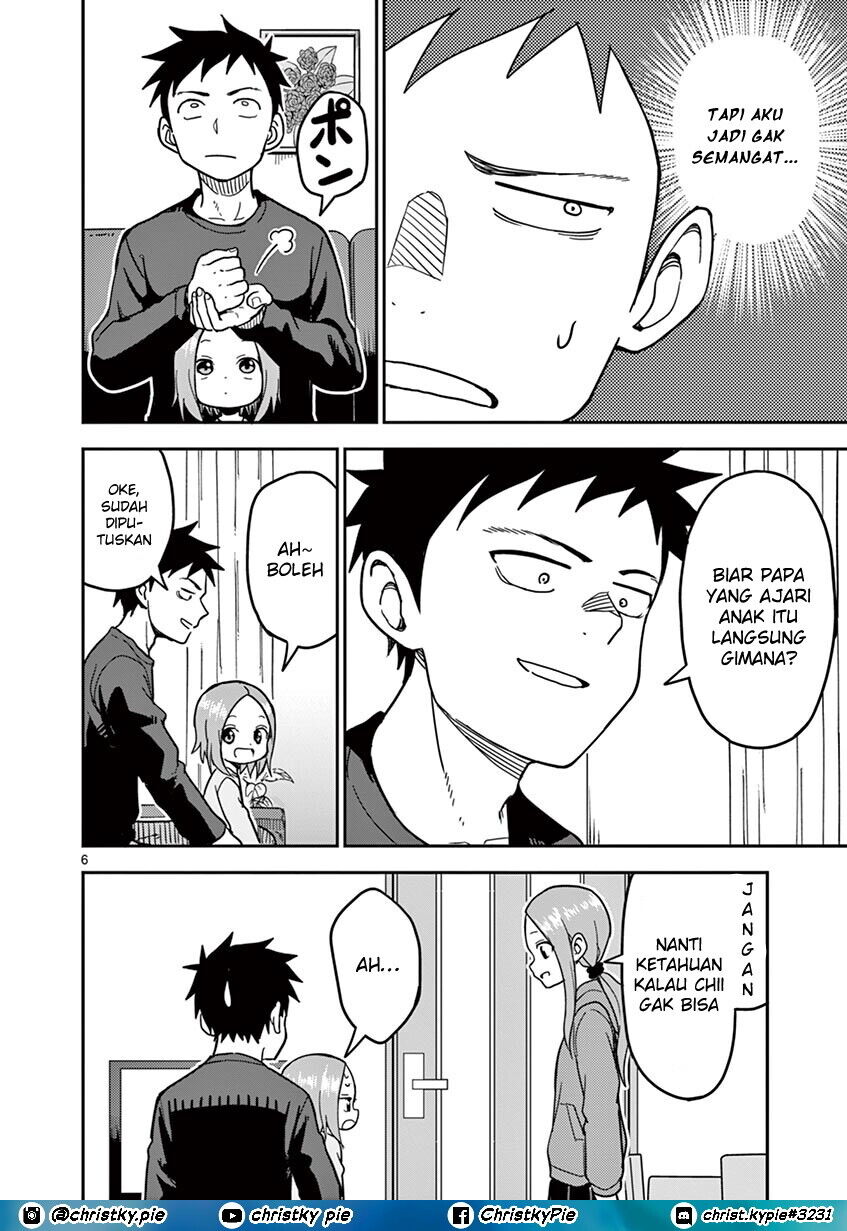 Karakai Jouzu no (Moto) Takagi-san Chapter 128 Gambar 6