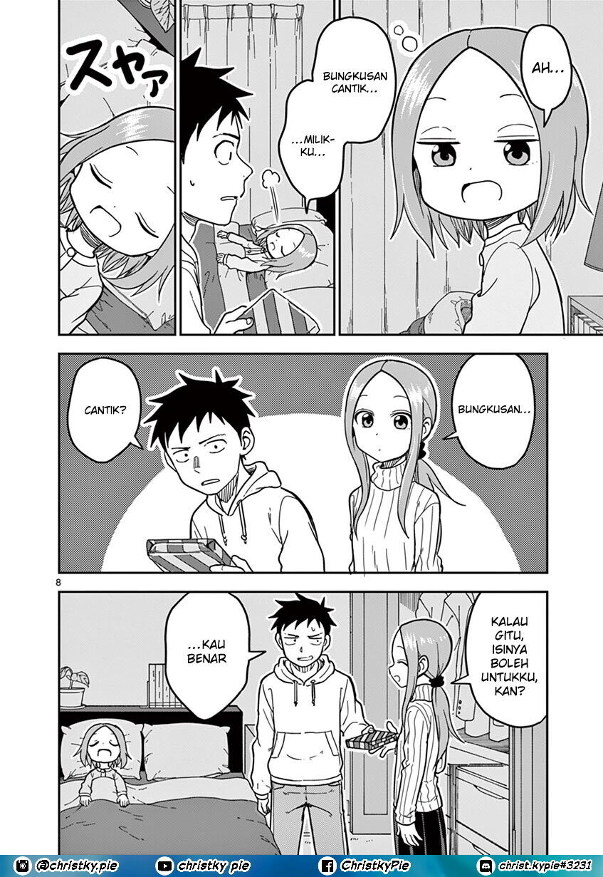 Karakai Jouzu no (Moto) Takagi-san Chapter 127 Gambar 8