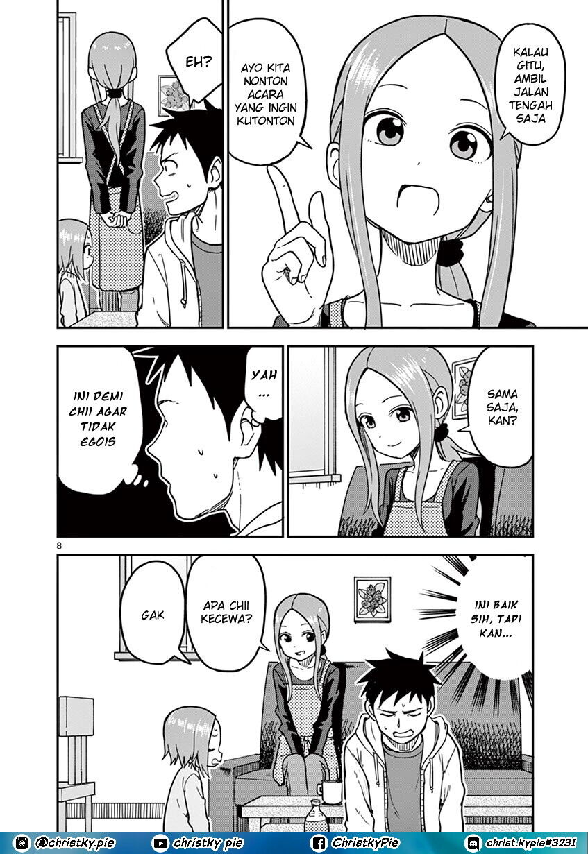 Karakai Jouzu no (Moto) Takagi-san Chapter 126 Gambar 8