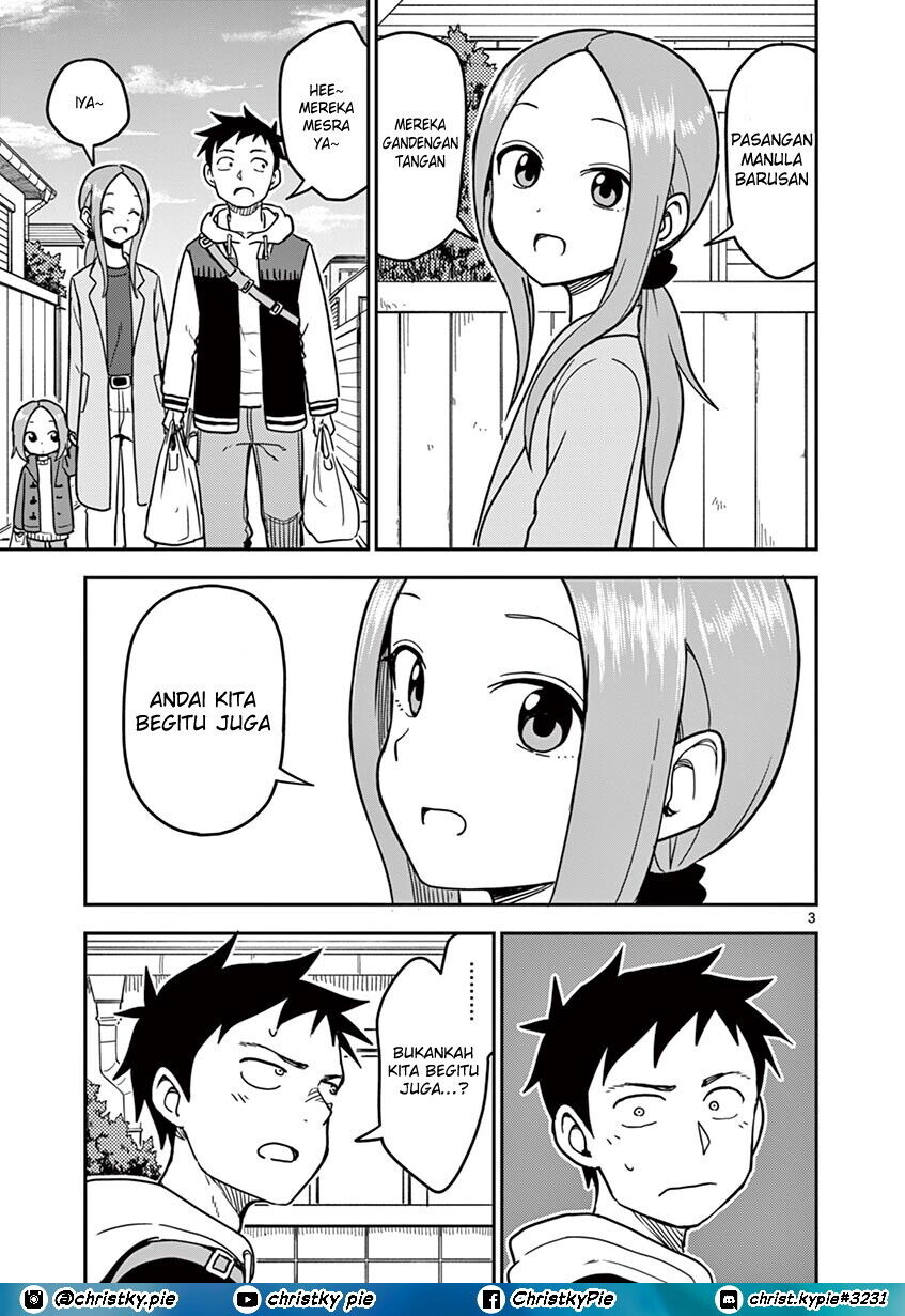 Karakai Jouzu no (Moto) Takagi-san Chapter 125 Gambar 3