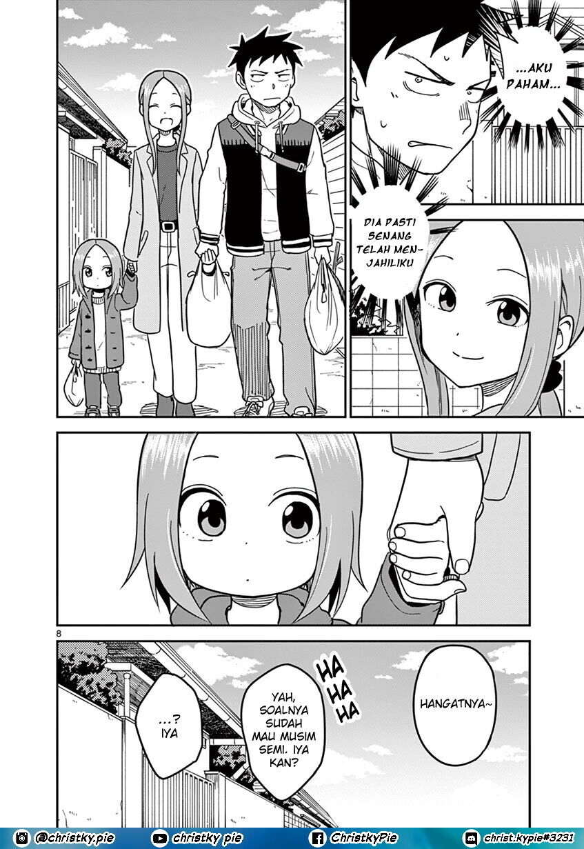 Karakai Jouzu no (Moto) Takagi-san Chapter 125 Gambar 8