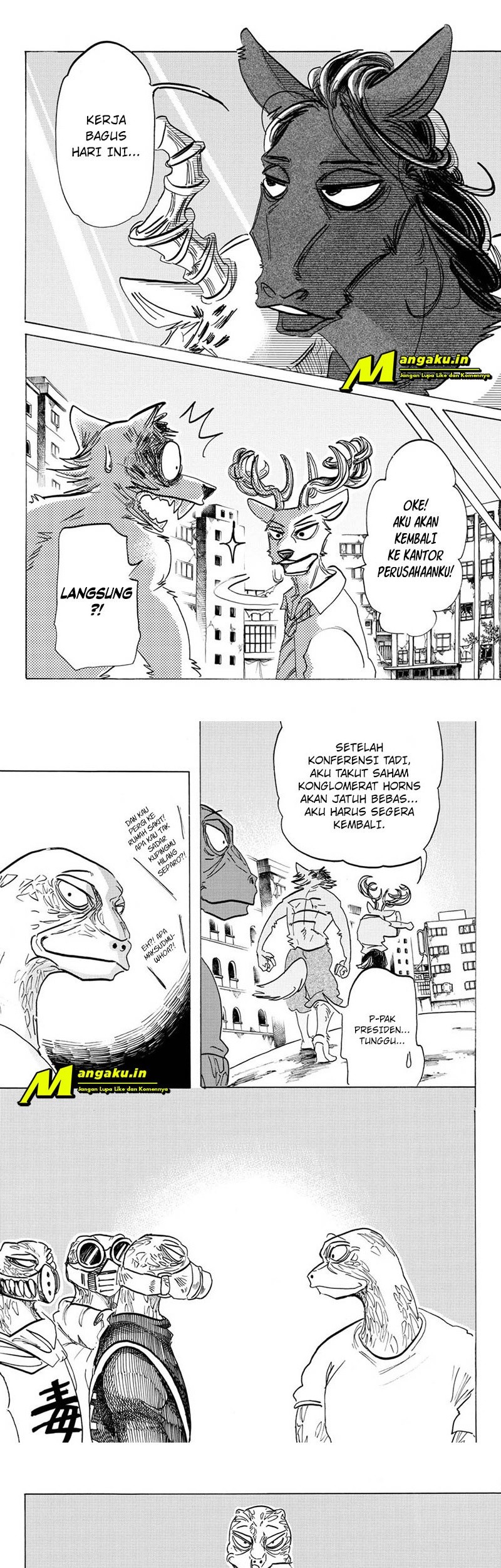 Beastars Chapter 192 Gambar 7