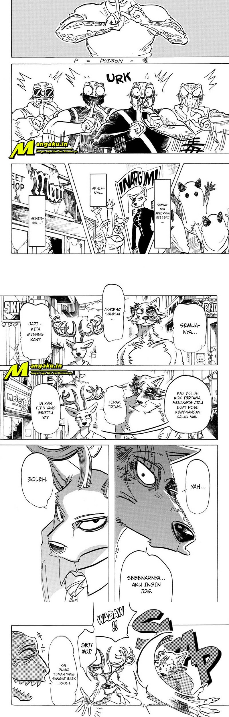 Beastars Chapter 192 Gambar 8
