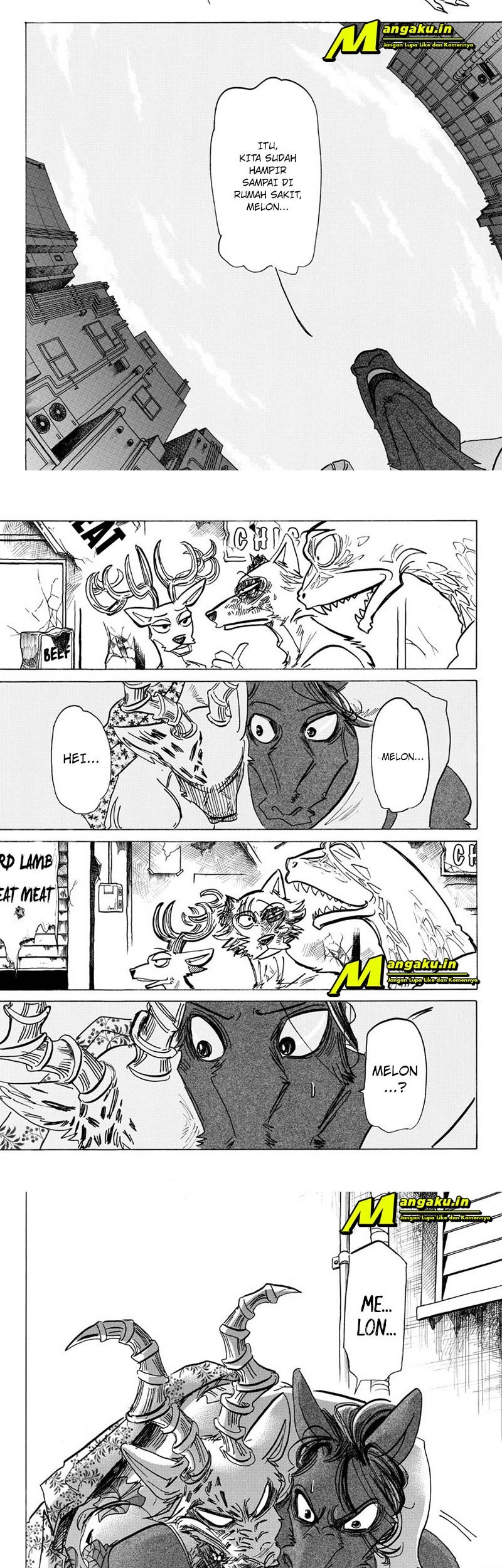 Beastars Chapter 192 Gambar 9