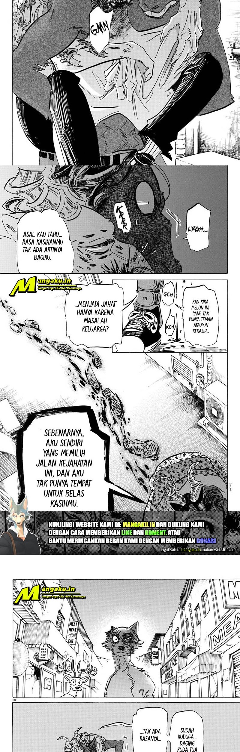 Beastars Chapter 192 Gambar 10