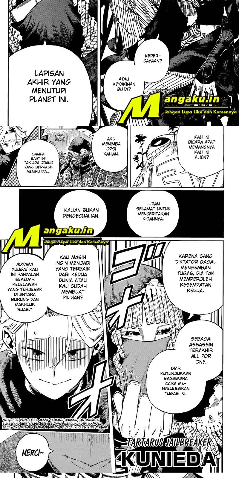 Boku no Hero Academia Chapter 353 Gambar 6