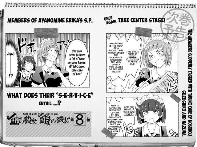 Kin no Kanojo Gin no Kanojo Chapter 35 Gambar 45