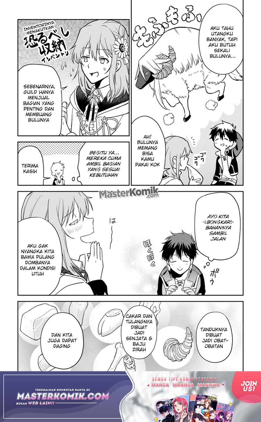 Isekai Craft Gurashi Jiyu Kimamana Seisan Shoku No Honobono Slow Life Chapter 05.2 Gambar 4