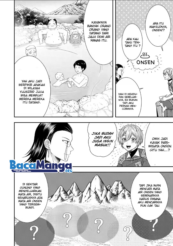 Tensei Ryoushu no Yuuryou Kaitaku: Zensei no Kioku o Ikashite White ni Tsutometara, Yuunou na Jinzai ga Atsumari Sugimashita Chapter 20.2 Gambar 13