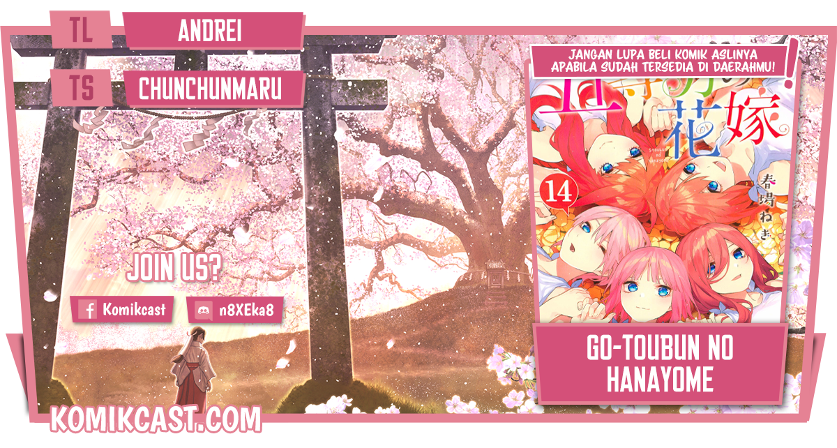Baca Komik Go-toubun no Hanayome Chapter 123.5 Gambar 1