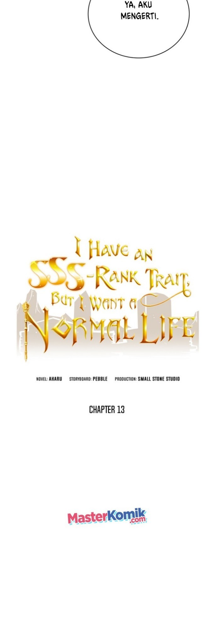 I have an SSS-rank Trait, but I want a Normal Life Chapter 13 Gambar 8