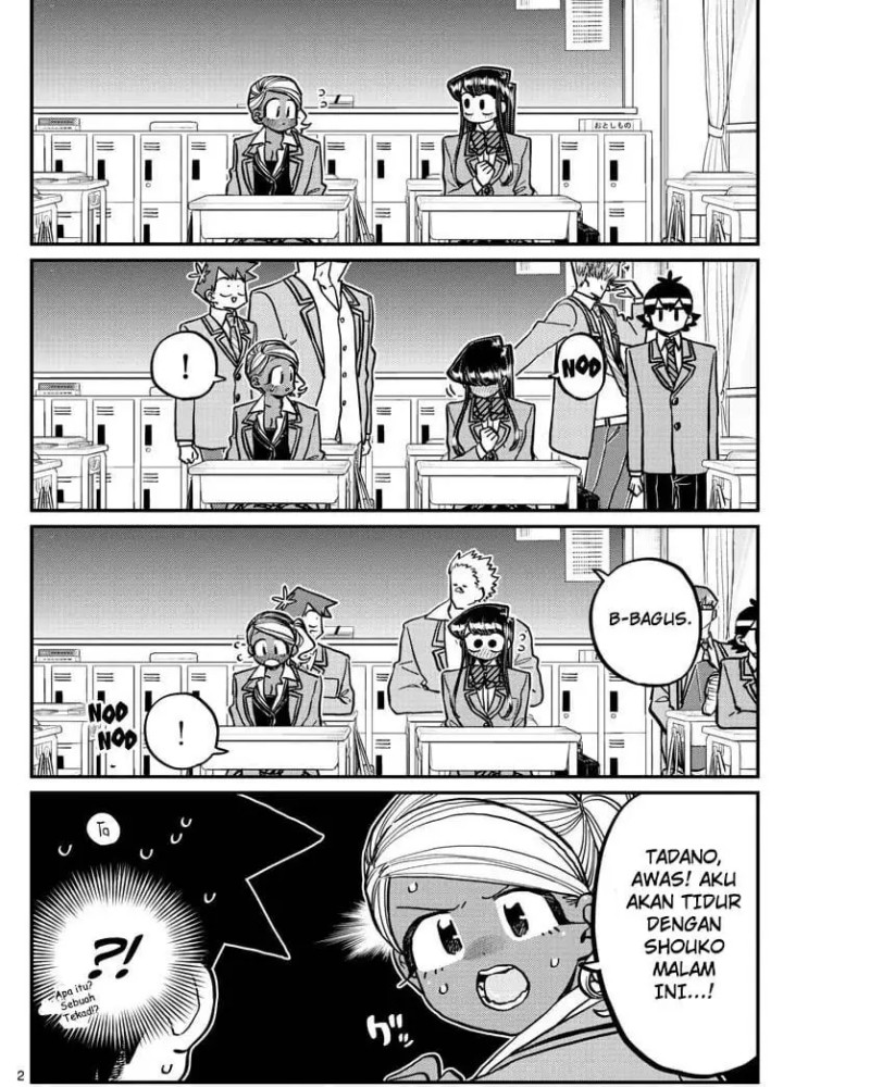 Baca  Komi-san wa Komyushou Desu Chapter 313 Gambar 2