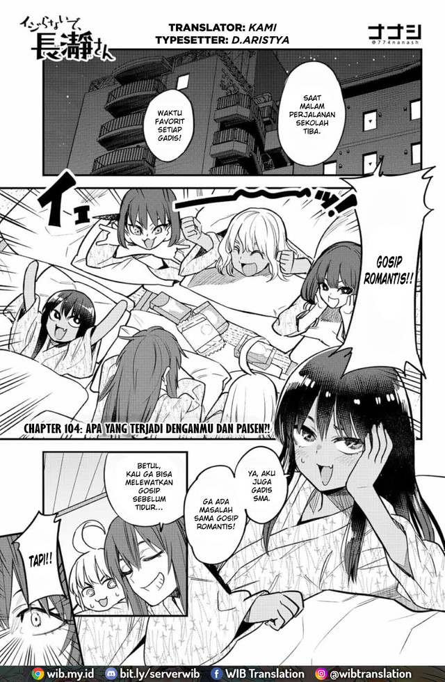 Baca Ijiranaide, Nagatoro-san Chapter 104 Gambar 2