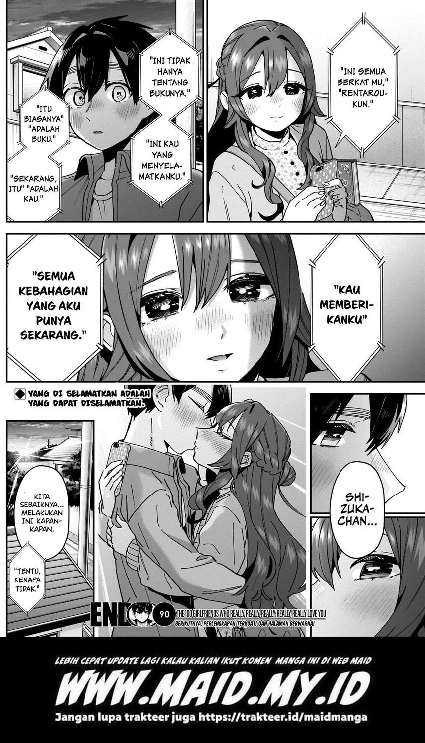 Kimi no Koto ga Dai Dai Dai Dai Daisuki na 100-ri no Kanojo Chapter 90 Gambar 21