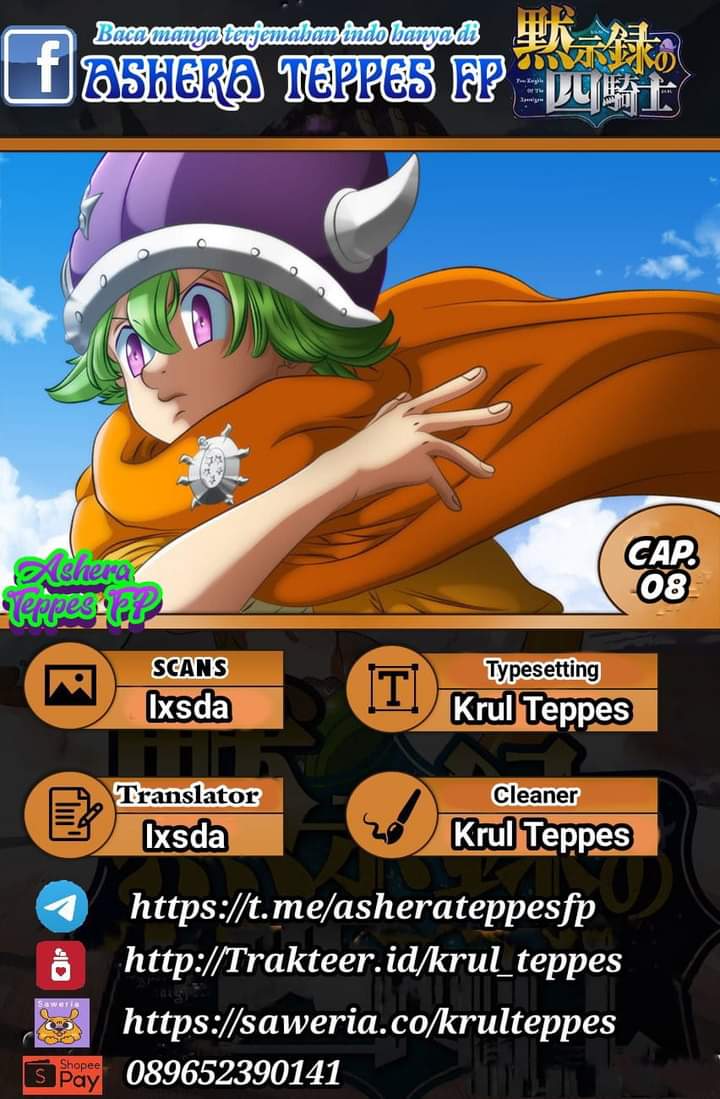 Baca Komik Mokushiroku no Yonkishi Chapter 08 Gambar 1
