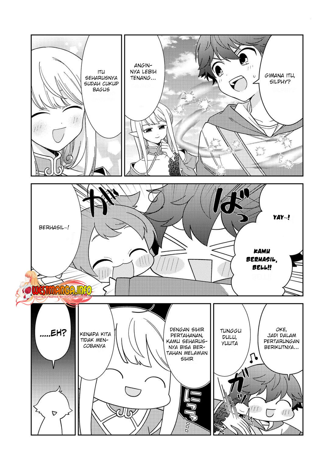 Seirei-tachi no Rakuen to Risou no Isekai Seikatsu Chapter 27 Gambar 15