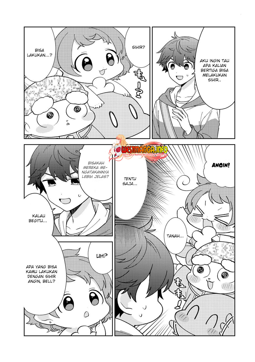 Seirei-tachi no Rakuen to Risou no Isekai Seikatsu Chapter 27 Gambar 5