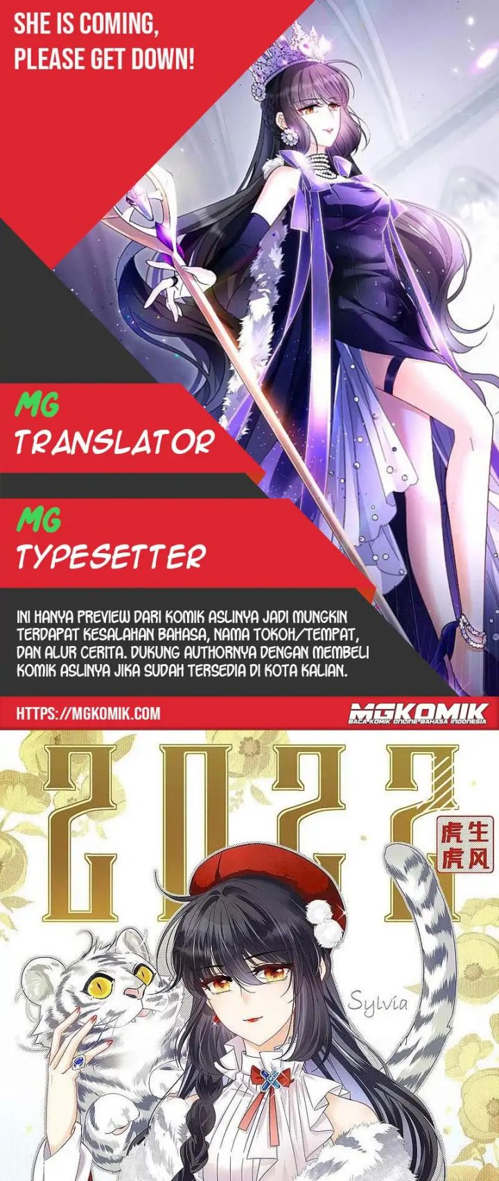 Baca Komik She Is Coming, Please Get Down! Chapter 77.3 Gambar 1