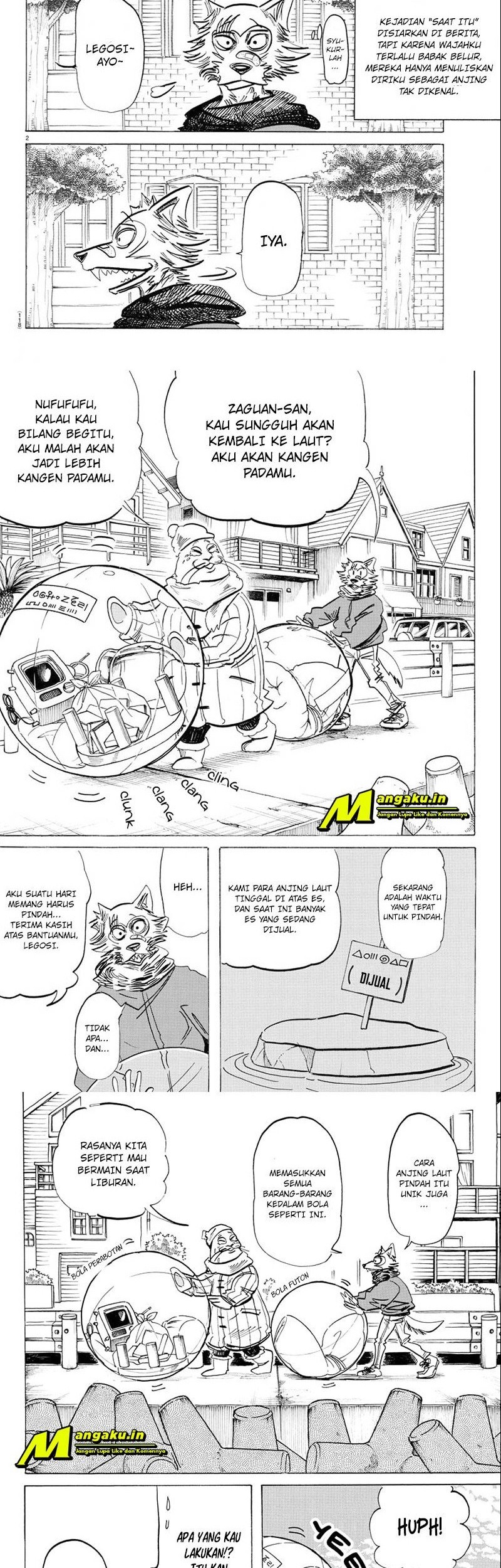 Baca Manga Beastars Chapter 193 Gambar 2
