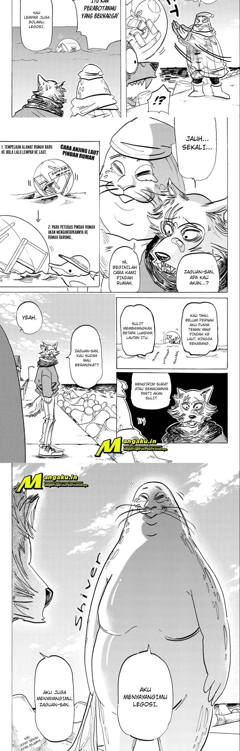 Beastars Chapter 193 Gambar 3