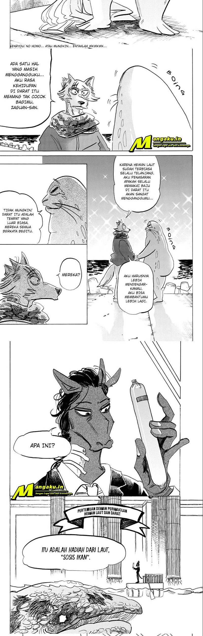 Beastars Chapter 193 Gambar 4