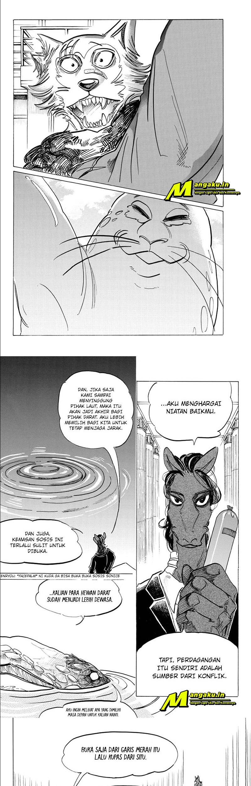 Beastars Chapter 193 Gambar 8