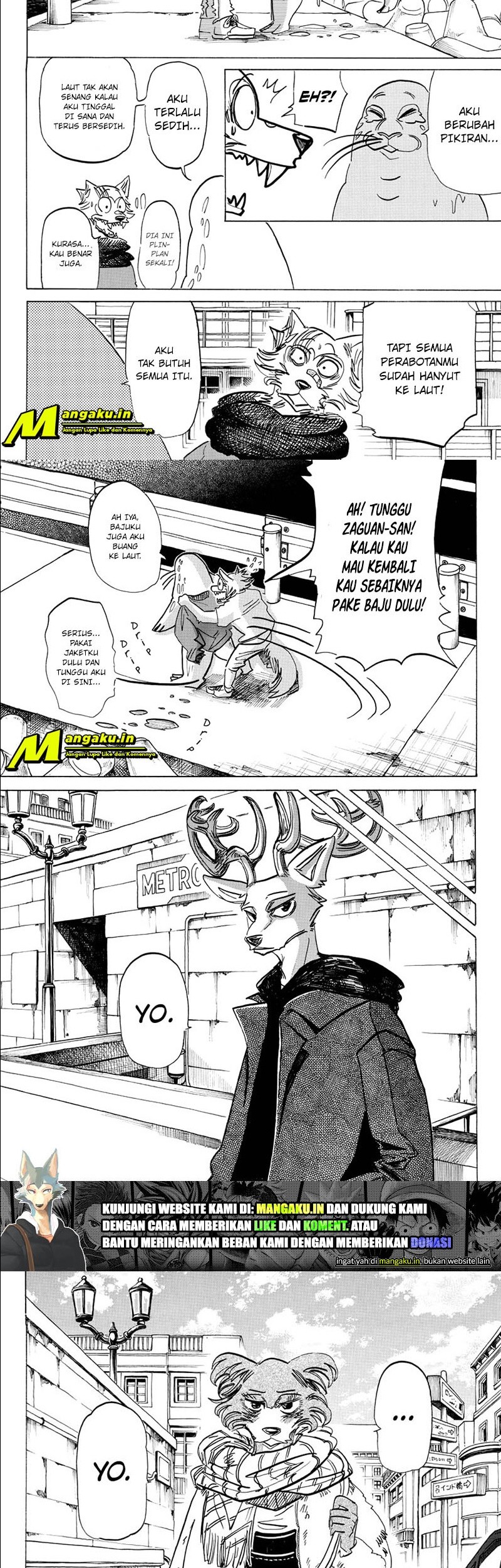 Beastars Chapter 193 Gambar 10