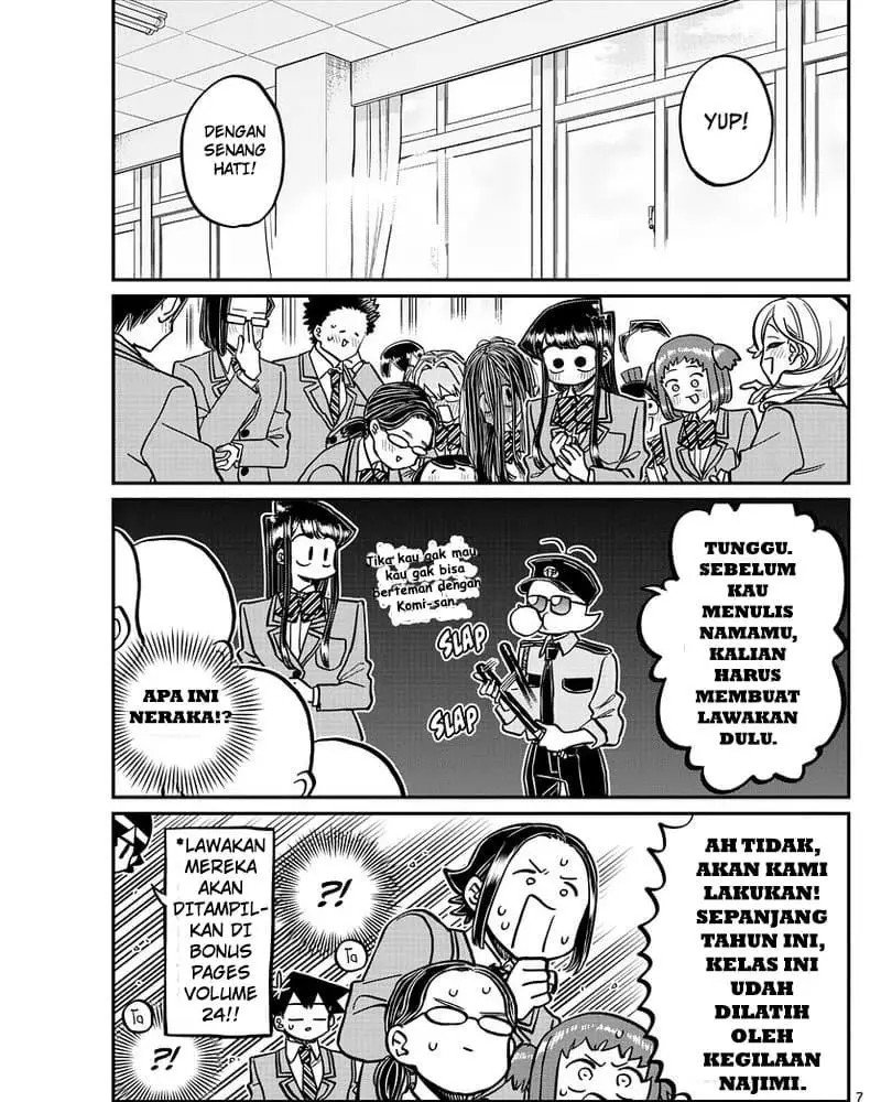 Komi-san wa Komyushou Desu Chapter 323 Gambar 8