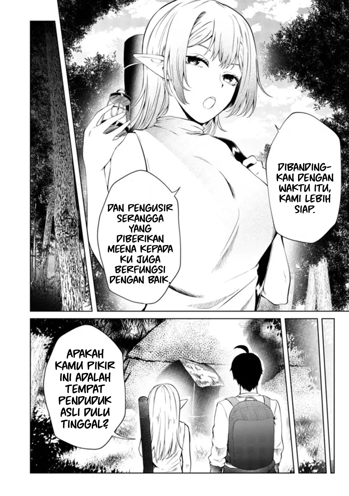 Mujintou De Elf to Kyoudou Seikatsu Chapter 27 Gambar 4