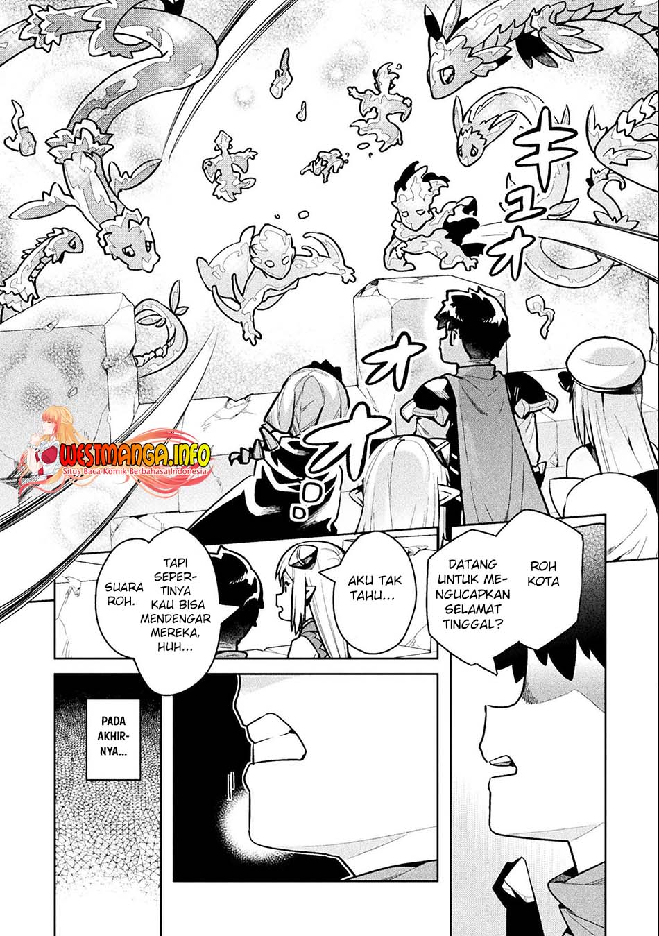 NEET dakedo Hello Work ni Ittara Isekai ni Tsuretekareta Chapter 42 Gambar 35