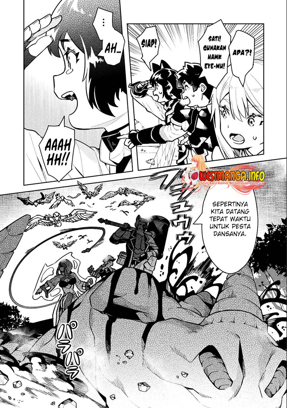 NEET dakedo Hello Work ni Ittara Isekai ni Tsuretekareta Chapter 42 Gambar 39