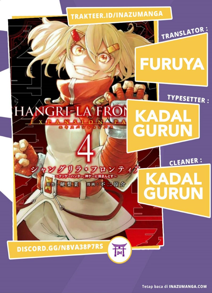 Baca Komik Shangri-La Frontier ~ Kusoge Hunter, Kamige ni Idoman to su~ Chapter 37 Gambar 1
