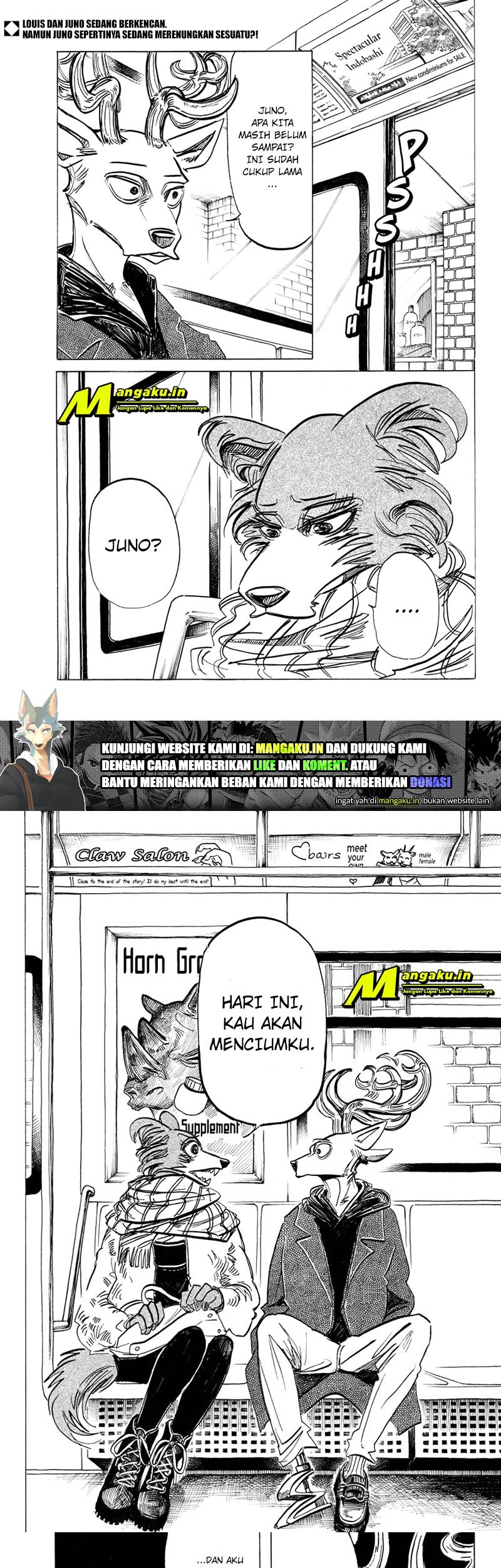 Beastars Chapter 194 Gambar 3