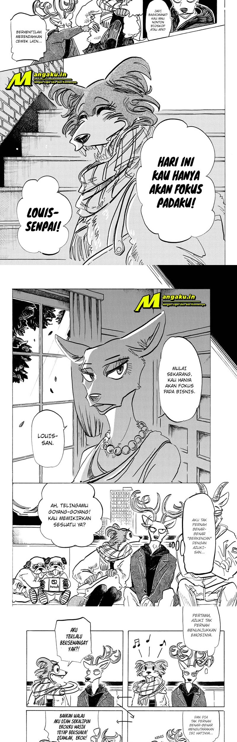 Beastars Chapter 194 Gambar 5