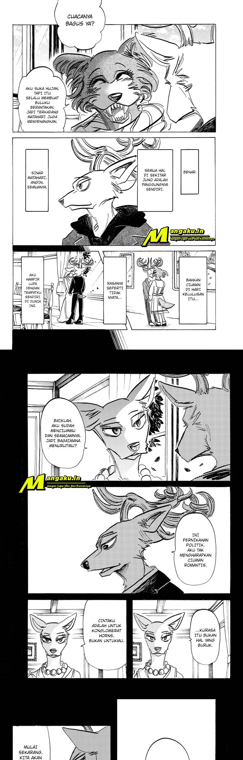 Beastars Chapter 194 Gambar 8