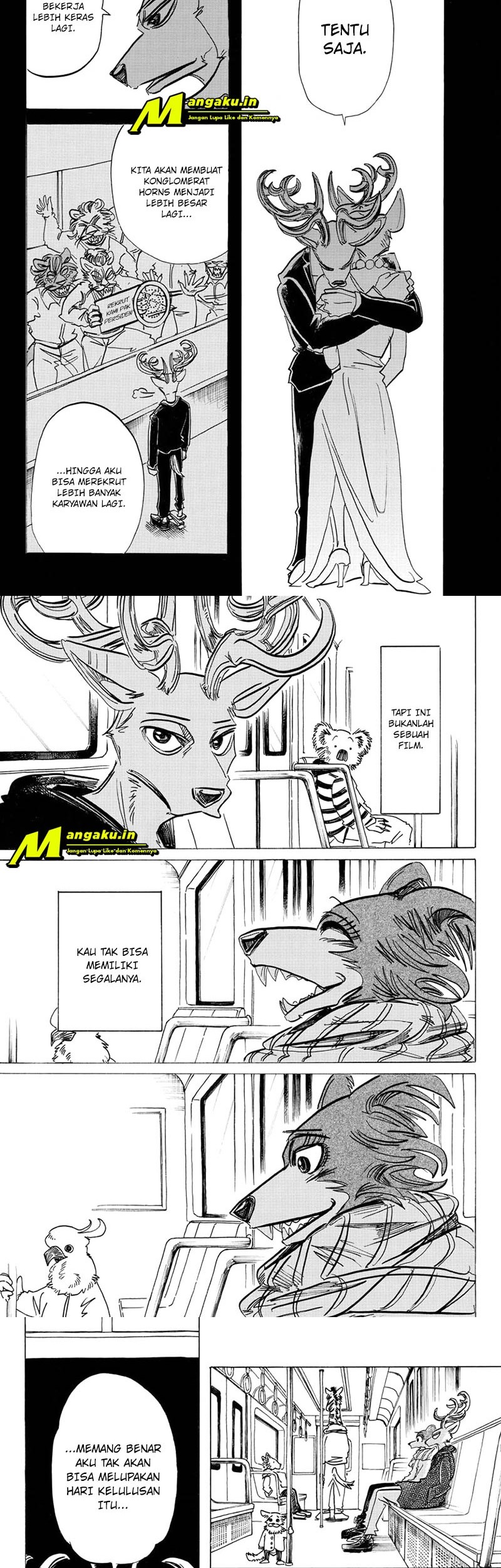 Beastars Chapter 194 Gambar 9