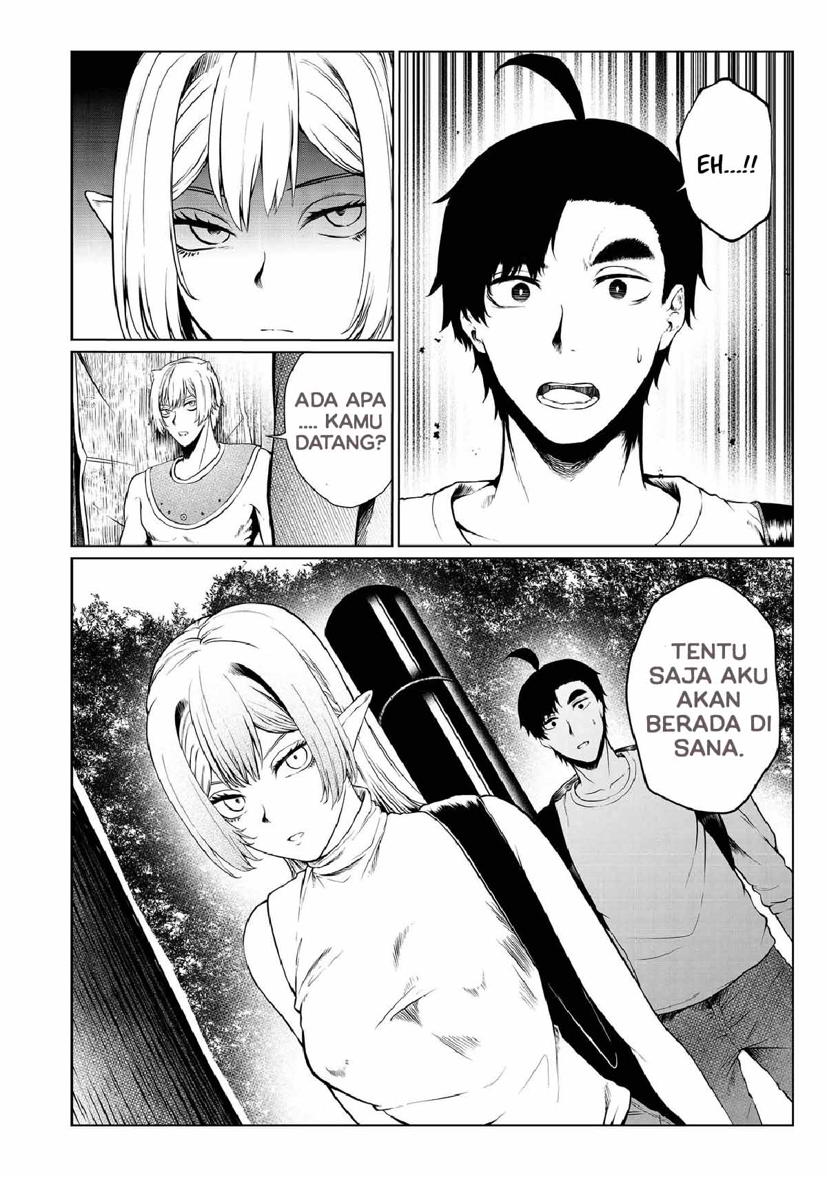 Mujintou De Elf to Kyoudou Seikatsu Chapter 28 Gambar 11