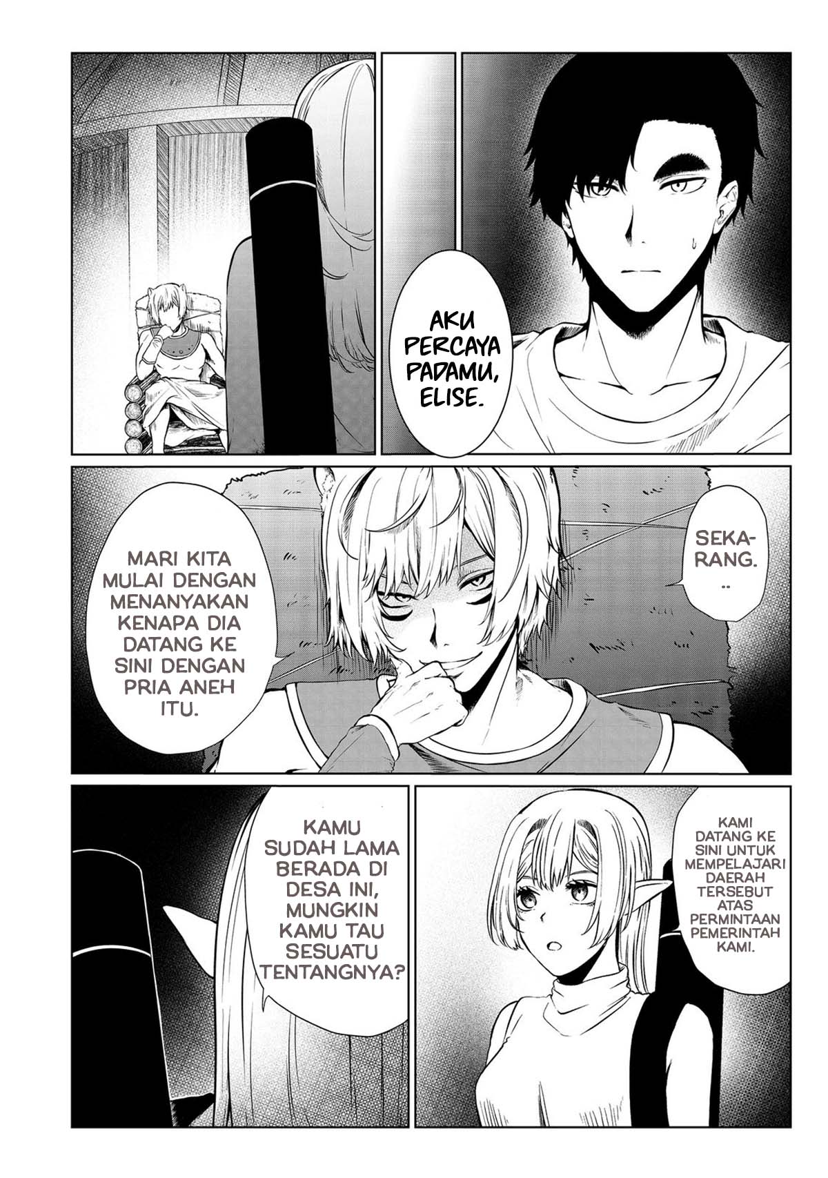 Mujintou De Elf to Kyoudou Seikatsu Chapter 28 Gambar 13