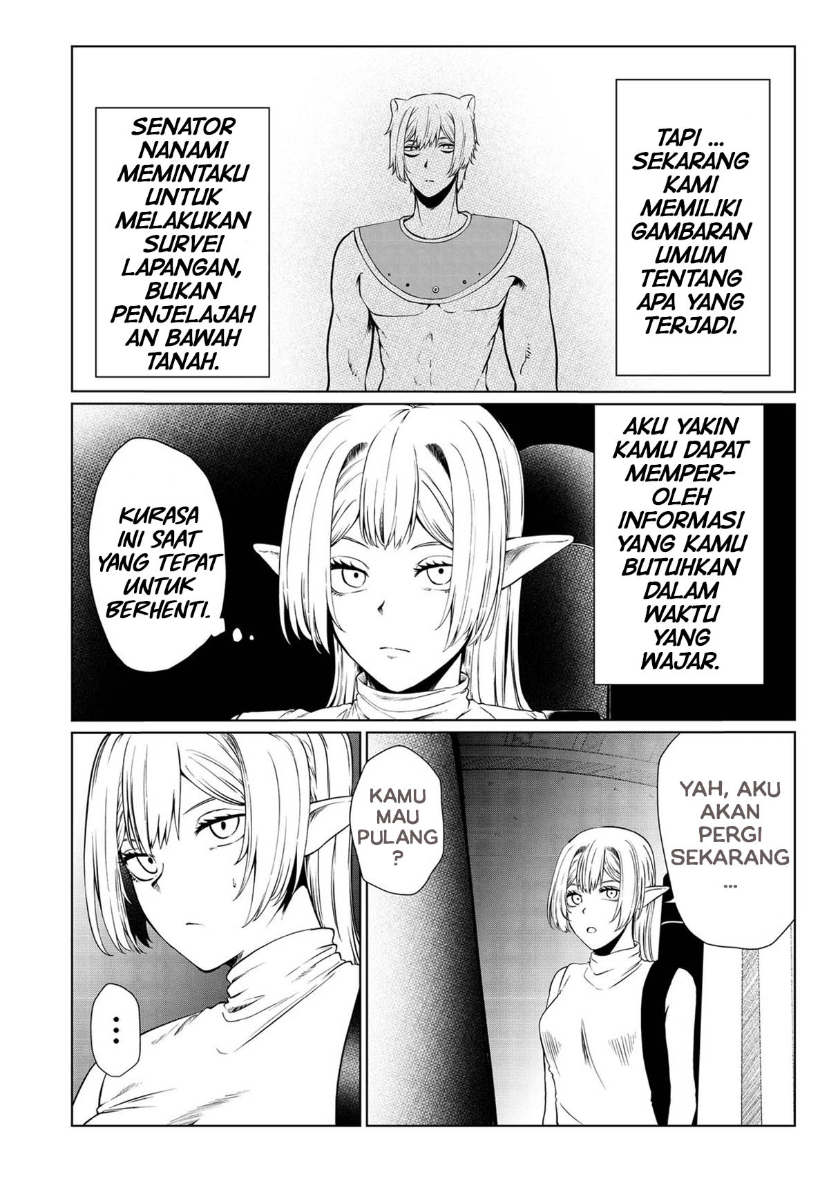 Mujintou De Elf to Kyoudou Seikatsu Chapter 28 Gambar 19