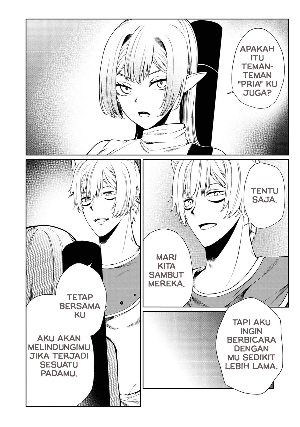 Mujintou De Elf to Kyoudou Seikatsu Chapter 28 Gambar 21