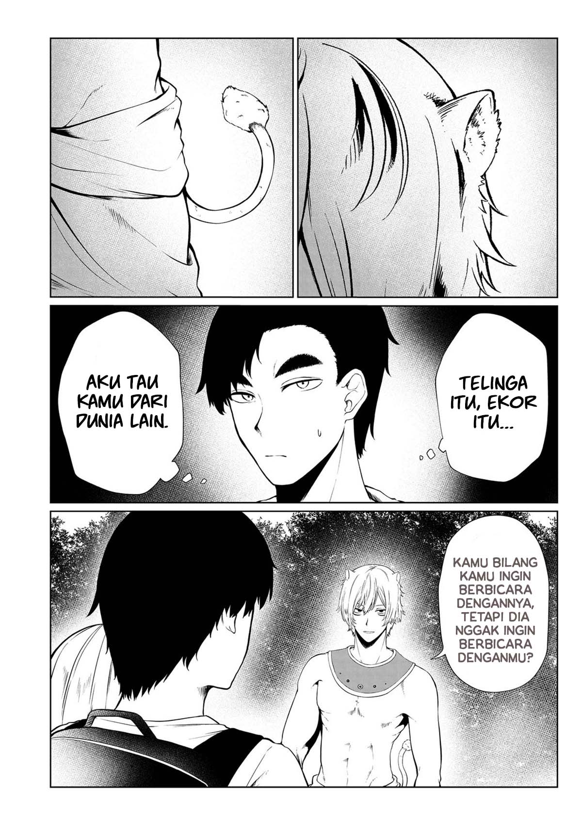 Mujintou De Elf to Kyoudou Seikatsu Chapter 28 Gambar 3