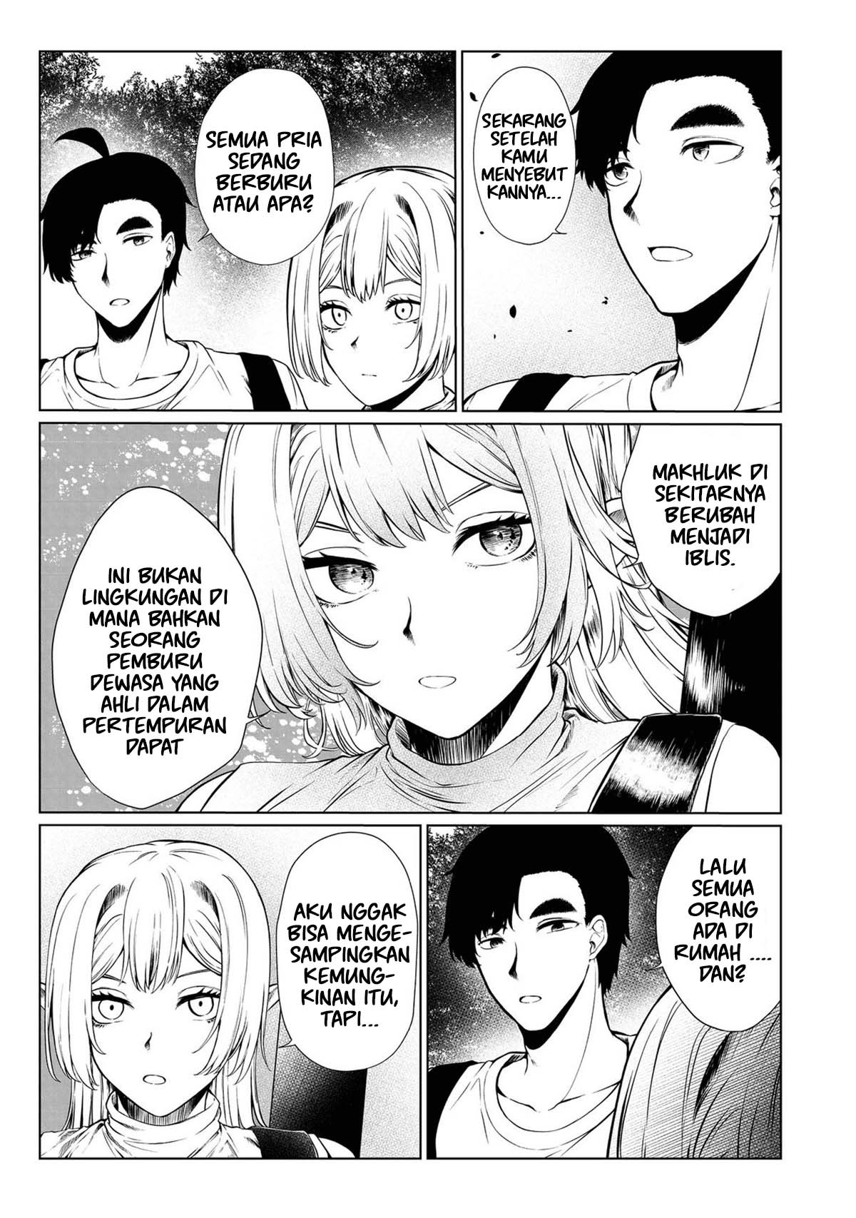 Mujintou De Elf to Kyoudou Seikatsu Chapter 28 Gambar 8