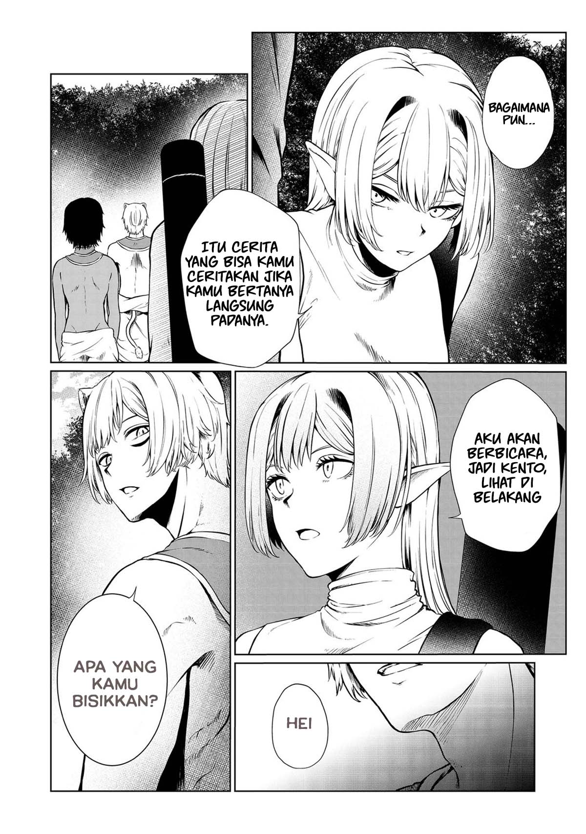 Mujintou De Elf to Kyoudou Seikatsu Chapter 28 Gambar 9