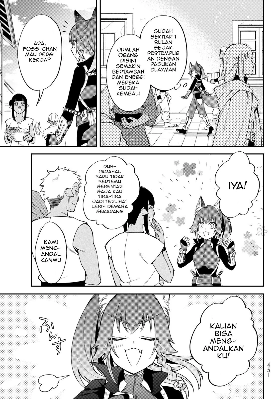 Tensei Shitara Slime Datta Ken Ibun: Makoku Gurashi no Trinity Chapter 43 Gambar 4