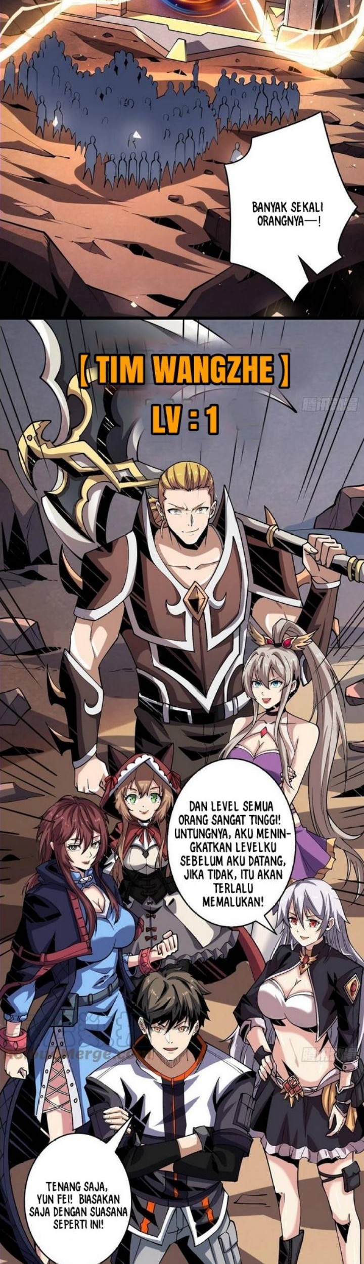 King Account At The Start Chapter 125 Gambar 3